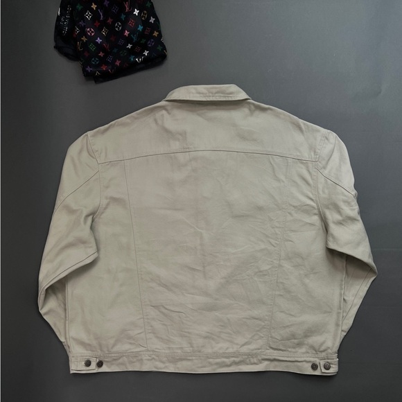 DYBBUK Oversized Denim Trucker Jacket - Picture 2 of 11